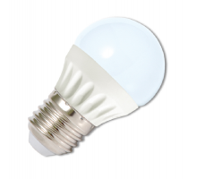 LED žárovka E27 G45 bílá 5W 450Lm